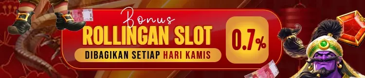 BONUS CASHBACK ROLLINGAN SLOT ONLINE 0.7% (SETIAP KAMIS)